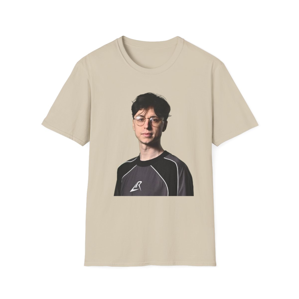 Portrait Face Photo T-Shirt | Minimal Graphic Tee | Caedrel