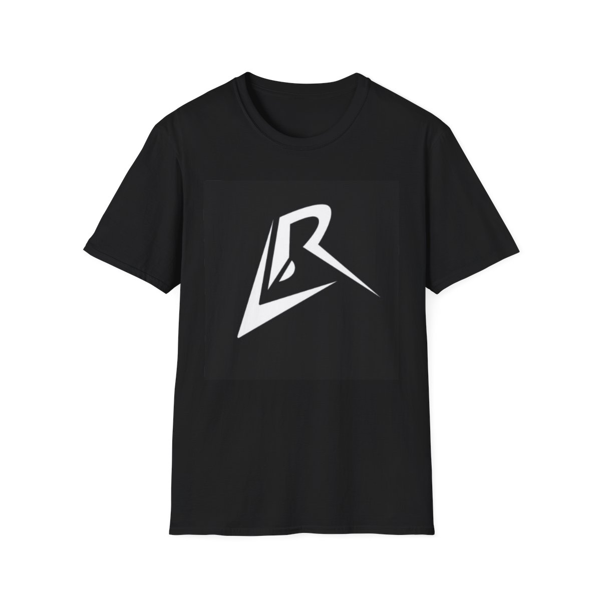 Abstract Letter B Logo T-Shirt | Monochrome Geometric Graphic | Caedrel